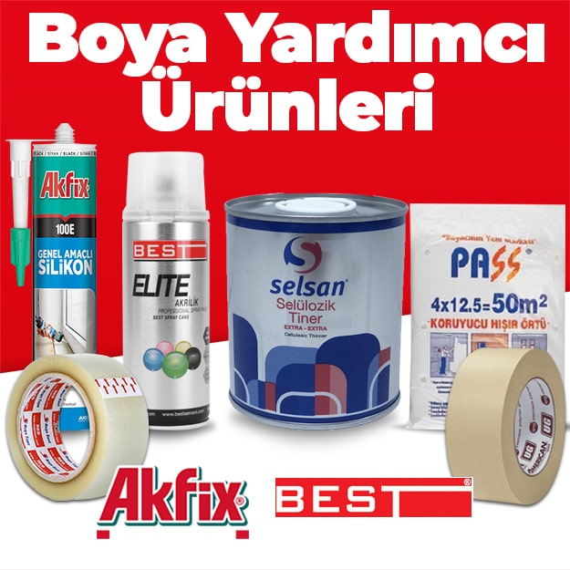 Boya Yardımcı Ürünleri